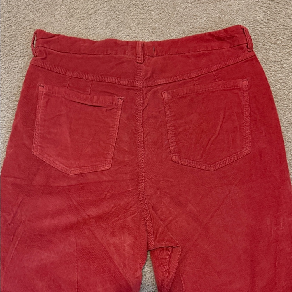 We The Free for Free People Rust Colored Soft Corduroy Pants - Picture 7 of 7